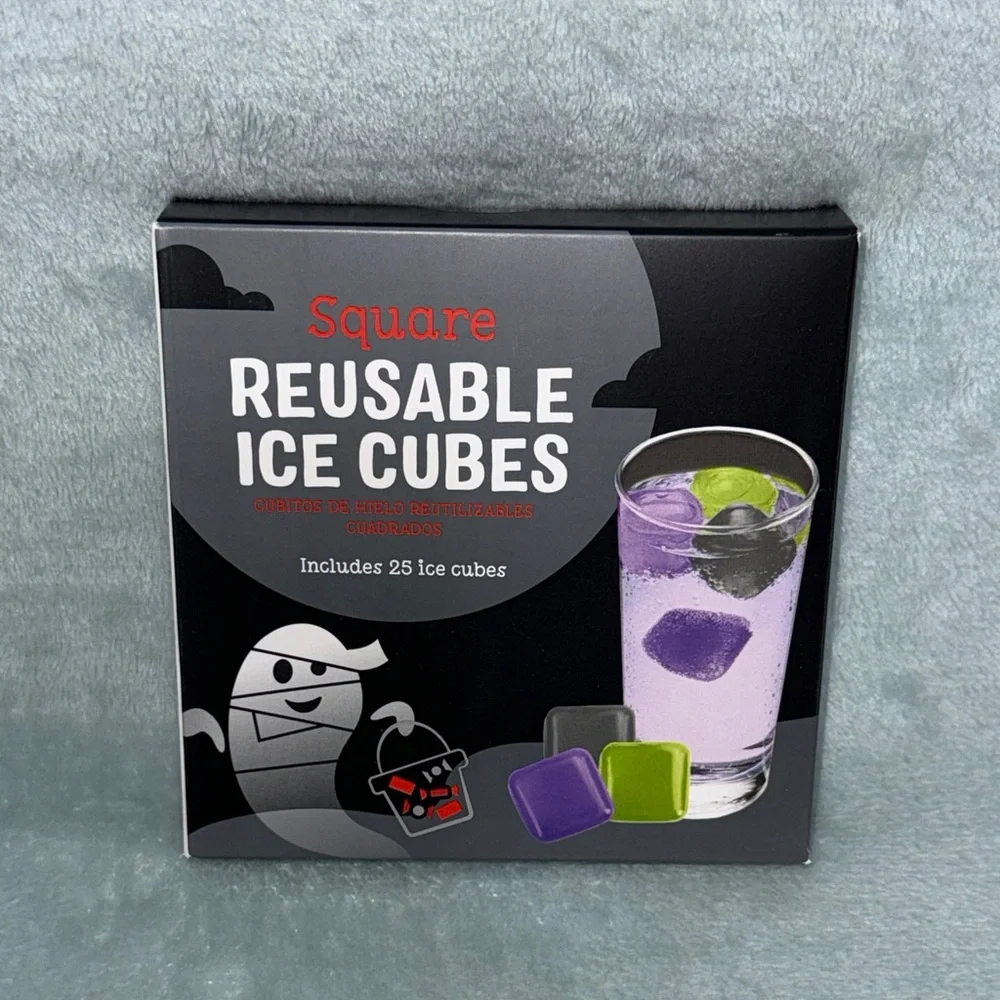 Reusable Ice Cubes - Purple and Green